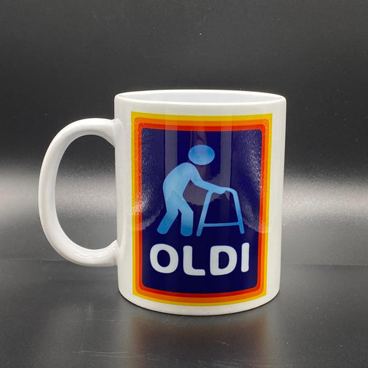 Oldi mug, secret Santa, Christmas, grandparents,