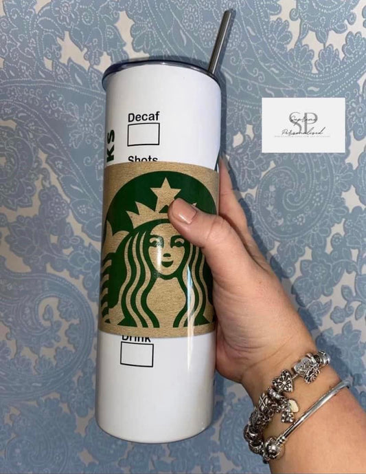 S BUCKS DESIGN 20 OZ TUMBLER