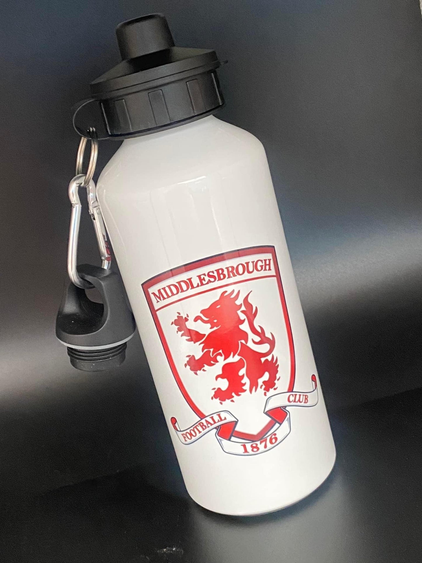 FOOTBALL TEAM 600ML METAL WATER BOTTLE (PERSONALISED)