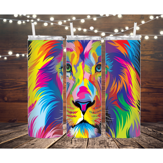 LION DESIGN 20 OZ TUMBLER