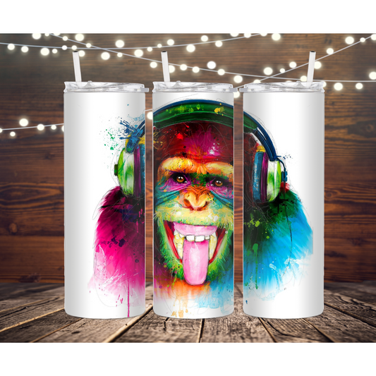 MONKEY LIFE DESIGN 20 OZ TUMBLER